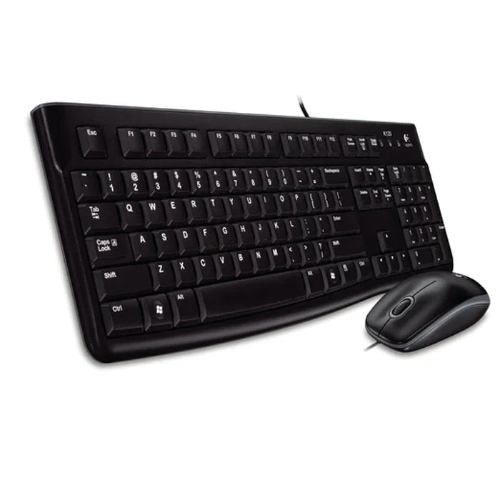 Logitech MK120 wired Keyboard & Mouse - Arb/Eng - Tashqila Logitech MK120 wired Keyboard & Mouse - Arb/Eng - Tashqila